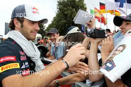 Jean-Eric Vergne (FRA), Scuderia Toro Rosso   18.03.2012. Formula 1 World Championship, Rd 1, Australian Grand Prix, Melbourne, Australia, Sunday