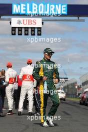 Heikki Kovalainen (FIN), Caterham F1 Team  18.03.2012. Formula 1 World Championship, Rd 1, Australian Grand Prix, Melbourne, Australia, Sunday