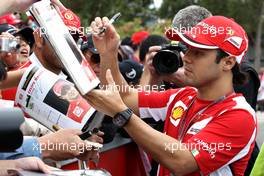 Felipe Massa (BRA), Scuderia Ferrari  18.03.2012. Formula 1 World Championship, Rd 1, Australian Grand Prix, Melbourne, Australia, Sunday