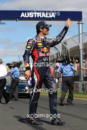 Mark Webber (AUS), Red Bull Racing  18.03.2012. Formula 1 World Championship, Rd 1, Australian Grand Prix, Melbourne, Australia, Sunday