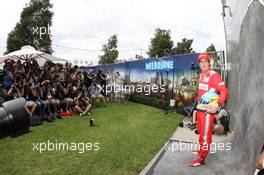 Fernando Alonso (ESP), Scuderia Ferrari  15.03.2012. Formula 1 World Championship, Rd 1, Australian Grand Prix, Melbourne, Australia, Thursday