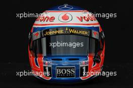 Jenson Button (GBR), McLaren Mercedes helmet  15.03.2012. Formula 1 World Championship, Rd 1, Australian Grand Prix, Melbourne, Australia, Thursday