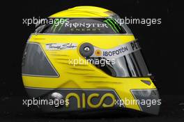 Nico Rosberg (GER), Mercedes AMG Petronas helmet  15.03.2012. Formula 1 World Championship, Rd 1, Australian Grand Prix, Melbourne, Australia, Thursday