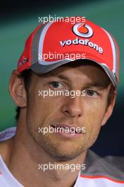 Jenson Button (GBR), McLaren Mercedes  15.03.2012. Formula 1 World Championship, Rd 1, Australian Grand Prix, Melbourne, Australia, Thursday
