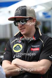 Kimi Raikkonen, Lotus Renault F1 Team  15.03.2012. Formula 1 World Championship, Rd 1, Australian Grand Prix, Melbourne, Australia, Thursday