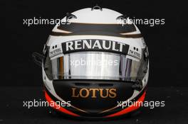 Kimi Raikkonen, Lotus Renault F1 Team helmet  15.03.2012. Formula 1 World Championship, Rd 1, Australian Grand Prix, Melbourne, Australia, Thursday