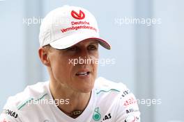 Michael Schumacher (GER), Mercedes GP  15.03.2012. Formula 1 World Championship, Rd 1, Australian Grand Prix, Melbourne, Australia, Thursday