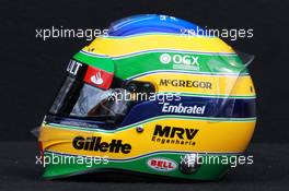 Bruno Senna (BRA), Williams F1 Team helmet  15.03.2012. Formula 1 World Championship, Rd 1, Australian Grand Prix, Melbourne, Australia, Thursday