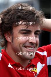 Fernando Alonso (ESP), Scuderia Ferrari  15.03.2012. Formula 1 World Championship, Rd 1, Australian Grand Prix, Melbourne, Australia, Thursday