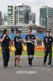 Daniel Ricciardo (AUS), Scuderia Toro Rosso  14.03.2012. Formula 1 World Championship, Rd 1, Australian Grand Prix, Melbourne, Australia, Wednesday