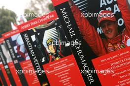 Paddock atmosphere, Michael Schumacher (GER), Mercedes GP  14.03.2012. Formula 1 World Championship, Rd 1, Australian Grand Prix, Melbourne, Australia, Wednesday