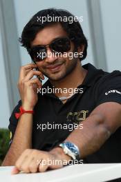 Narain Karthikeyan (IND), HRT Formula One Team  14.03.2012. Formula 1 World Championship, Rd 1, Australian Grand Prix, Melbourne, Australia, Wednesday