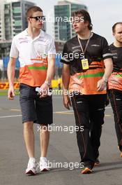 Paul di Resta (GBR), Sahara Force India Formula One Team  14.03.2012. Formula 1 World Championship, Rd 1, Australian Grand Prix, Melbourne, Australia, Wednesday