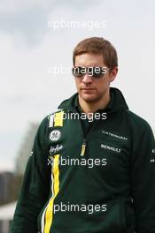 Vitaly Petrov (RUS), Caterham F1 Team  14.03.2012. Formula 1 World Championship, Rd 1, Australian Grand Prix, Melbourne, Australia, Wednesday