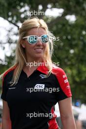Maria De Villota (ESP), test driver, Marussia F1 Team  14.03.2012. Formula 1 World Championship, Rd 1, Australian Grand Prix, Melbourne, Australia, Wednesday