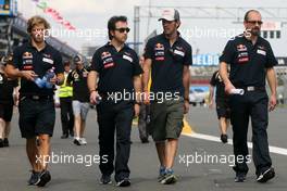 Jean-Eric Vergne (FRA), Scuderia Toro Rosso   14.03.2012. Formula 1 World Championship, Rd 1, Australian Grand Prix, Melbourne, Australia, Wednesday