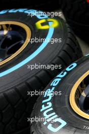 Pirelli tires  14.03.2012. Formula 1 World Championship, Rd 1, Australian Grand Prix, Melbourne, Australia, Wednesday