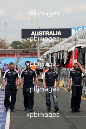 Pastor Maldonado (VEN), Williams F1 Team  14.03.2012. Formula 1 World Championship, Rd 1, Australian Grand Prix, Melbourne, Australia, Wednesday