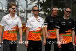 Nico Hulkenberg (GER), Sahara Force India Formula One Team  14.03.2012. Formula 1 World Championship, Rd 1, Australian Grand Prix, Melbourne, Australia, Wednesday