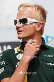 Heikki Kovalainen (FIN), Caterham F1 Team  14.03.2012. Formula 1 World Championship, Rd 1, Australian Grand Prix, Melbourne, Australia, Wednesday
