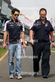 Bruno Senna (BRE), Williams F1 Team  14.03.2012. Formula 1 World Championship, Rd 1, Australian Grand Prix, Melbourne, Australia, Wednesday
