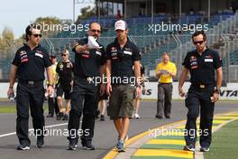 Jean-Eric Vergne (FRA), Scuderia Toro Rosso   14.03.2012. Formula 1 World Championship, Rd 1, Australian Grand Prix, Melbourne, Australia, Wednesday