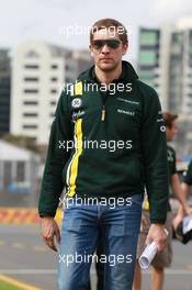 Vitaly Petrov (RUS), Caterham F1 Team 14.03.2012. Formula 1 World Championship, Rd 1, Australian Grand Prix, Melbourne, Australia, Wednesday