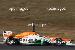 24.02.2012, Barcelona, Spain, Paul di Resta (GBR), Sahara Force India Formula One Team   - Formula 1 Testing, day 4 - Formula 1 World Championship