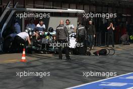24.02.2012, Barcelona, Spain, Nico Rosberg (GER), Mercedes GP   - Formula 1 Testing, day 4 - Formula 1 World Championship