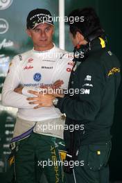 24.02.2012 Barcelona, Spain, Heikki Kovalainen (FIN), Caterham F1 Team   - Formula 1 Testing, day 4 - Formula 1 World Championship