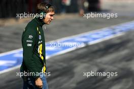 24.02.2012 Barcelona, Spain, Vitaly Petrov (RUS), Caterham F1 Team   - Formula 1 Testing, day 4 - Formula 1 World Championship