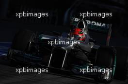 23.02.2012, Barcelona, Spain, Michael Schumacher (GER), Mercedes AMG Petronas   - Formula 1 Testing, day 3 - Formula 1 World Championship