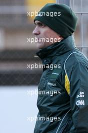 21.02.2012 Barcelona, Spain, Vitaly Petrov (RUS), Caterham F1 Team   - Formula 1 Testing, day 1 - Formula 1 World Championship