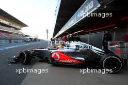 21.02.2012, Barcelona, Spain, Lewis Hamilton (GBR), McLaren Mercedes   - Formula 1 Testing, day 1 - Formula 1 World Championship