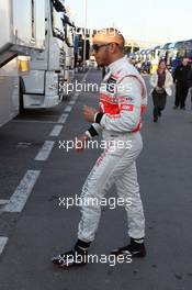 21.02.2012 Barcelona, Spain, Lewis Hamilton (GBR), McLaren Mercedes - Formula 1 Testing, day 1 - Formula 1 World Championship