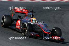 21.02.2012, Barcelona, Spain, Lewis Hamilton (GBR), McLaren Mercedes   - Formula 1 Testing, day 1 - Formula 1 World Championship