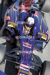 21.02.2012, Barcelona, Spain, Daniel Ricciardo (AUS), Scuderia Toro Rosso - Formula 1 Testing, day 1 - Formula 1 World Championship