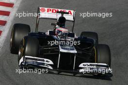 22.02.2012 Barcelona, Spain, Valtteri Bottas (FIN), Williams F1 Team   - Formula 1 Testing, day 2 - Formula 1 World Championship