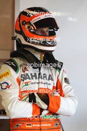 22.02.2012, Barcelona, Spain, Nico Hulkenberg (GER), Sahara Force India Formula One Team   - Formula 1 Testing, day 2 - Formula 1 World Championship
