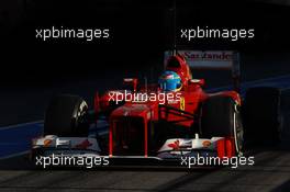 22.02.2012, Barcelona, Spain, Fernando Alonso (ESP), Scuderia Ferrari - Formula 1 Testing, day 2 - Formula 1 World Championship