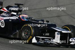 22.02.2012, Barcelona, Spain, Valtteri Bottas (FIN), Williams F1 Team   - Formula 1 Testing, day 2 - Formula 1 World Championship