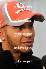 22.02.2012 Barcelona, Spain, Lewis Hamilton (GBR), McLaren Mercedes   - Formula 1 Testing, day 2 - Formula 1 World Championship