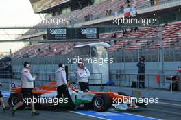 22.02.2012, Barcelona, Spain, Nico Hulkenberg (GER), Sahara Force India Formula One Team - Formula 1 Testing, day 2 - Formula 1 World Championship