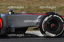 02.04.2012, Barcelona, Spain, McLaren Tea tray area - Formula 1 Testing, day 2 - Formula 1 World Championship