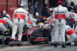 02.04.2012, Barcelona, Spain, Lewis Hamilton (GBR), McLaren Mercedes   - Formula 1 Testing, day 2 - Formula 1 World Championship