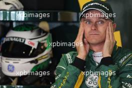 02.04.2012, Barcelona, Spain, Heikki Kovalainen (FIN), Caterham F1 Team   - Formula 1 Testing, day 2 - Formula 1 World Championship