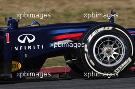 02.04.2012, Barcelona, Spain, Red Bull Racing Tea tray area - Formula 1 Testing, day 2 - Formula 1 World Championship