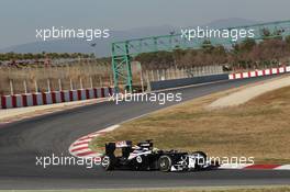 02.04.2012, Barcelona, Spain, Bruno Senna (BRA), Williams F1 Team - Formula 1 Testing, day 2 - Formula 1 World Championship