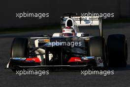 02.04.2012, Barcelona, Spain, Kamui Kobayashi (JAP), Sauber F1 Team   - Formula 1 Testing, day 2 - Formula 1 World Championship