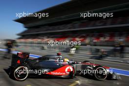 02.04.2012, Barcelona, Spain, Lewis Hamilton (GBR), McLaren Mercedes   - Formula 1 Testing, day 2 - Formula 1 World Championship